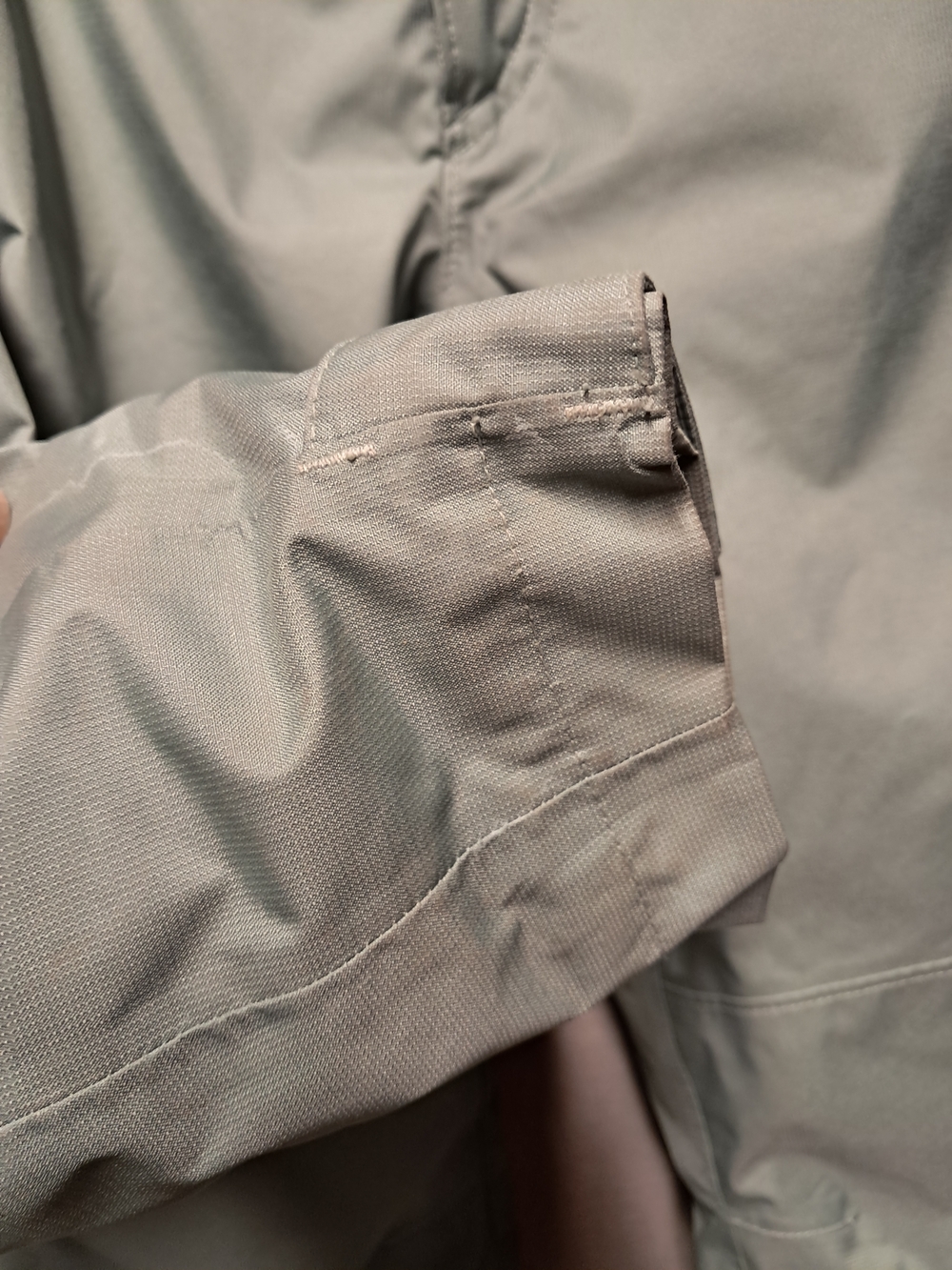 The North Face Kids' Mint Green Raincoat with Pink Lining - Picture 11 of 15